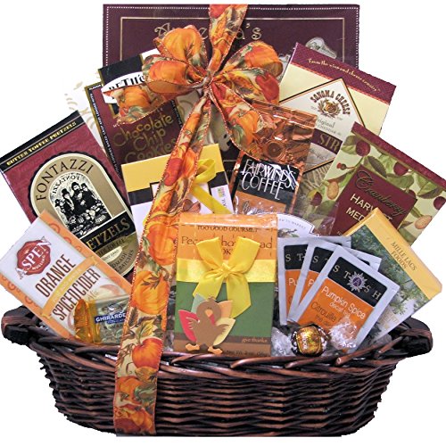 Plentiful Gourmet Wishes Gourmet Thanksgiving Gift Basket