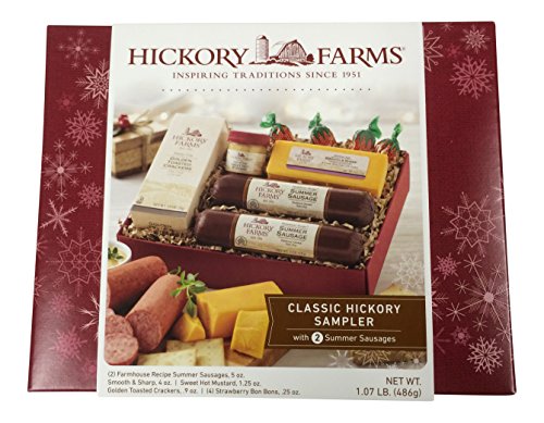 Hickory Farms Classic Hickory Sampler With 2 Summer Sausages - Gourmet ...