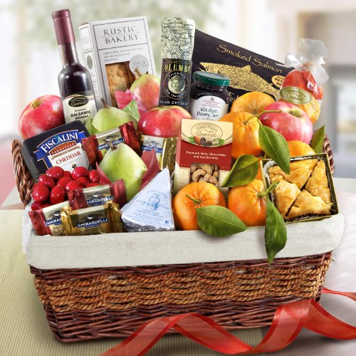 California Deluxe Farmstead Fruit Basket – Gourmet Gifts | gifts for ...