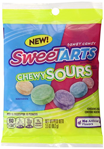 SweeTARTS Chewy Sours Peg Bag, 3.5 Ounce (Pack of 12) – Gourmet Gifts ...