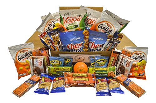 Healthy Snack Box - 36 Individually Wrapped Snacks | Gourmet Gifts