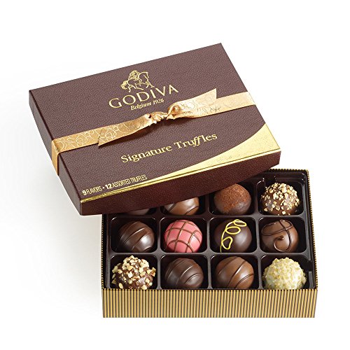 Godiva Chocolatier Signature Chocolate Truffles 12 Piece T Set Gourmet Ts Ts For 4540