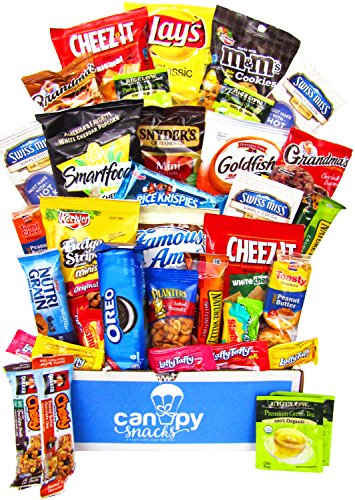 Ultimate Snacks Variety Box (50 Count) – Chips, Cookies, Candy ...